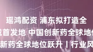 瑶鸿配资 浦东拟打造全球创新药械首发地 中国创新药全球地位跃升丨行业风口