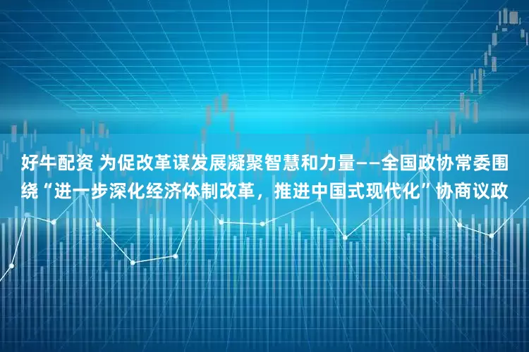 好牛配资 为促改革谋发展凝聚智慧和力量——全国政协常委围绕“进一步深化经济体制改革，推进中国式现代化”协商议政