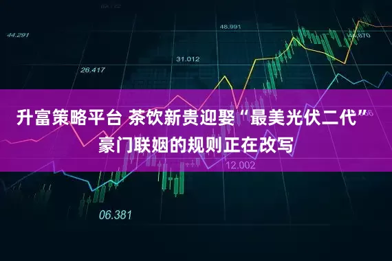 升富策略平台 茶饮新贵迎娶“最美光伏二代” 豪门联姻的规则正在改写